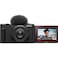Sony ZV-1F Vlog Camera for Content Creators and Vloggers &ndash; Black