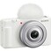 Sony ZV-1F Vlog Camera for Content Creators and Vloggers - White

