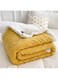 COMFY SOFT &amp; FLUFFY BLANKET/THROW YELLOW SHEEP
