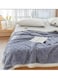 Comfy Soft &amp; Fluffy Sheep Blanket 200 X 230 Cm Grey