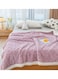 Comfy Soft &amp; Fluffy Sheep Blanket 200 X 230 Cm Pink