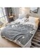 Comfy Soft Comfortable Bed Blanket Cotton Grey 150x200cm