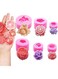 lozafot Flower Molds Set, 6 Pieces, Rose Shaped Silicone Molds for Cake Decorating, Cupcake Candy Ice Mold, Resin Concrete Art Crafts Accessories