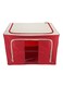 Organizer Storage Bag Red/Beige 50x50x50cm