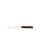 Professional 8 Inches Meat Knife with Stainless Steel Blade and Brown Polypropylene Handle with Antimicrobial Protection