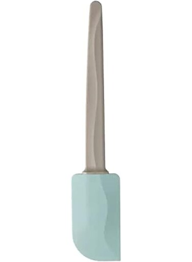 Voguish Rubber Spatula, Beige/Blue 26 cm (10 ")