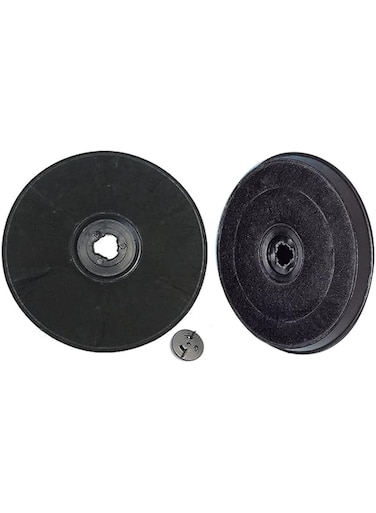 2PCS Activated carbon plastic HEPA filter Charcoal fibre filter for cooker hood exhausts (230 X 20 mm)