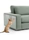 10pcs Cat Scratch Furniture Protector Large (12" x 17") Cat Couch Protector, Clear Double Sided Training Tape Anti Scratch Cat Deterrent Sheet，Cat Sticky Paws Tape for Sofa,Wall,Mattress