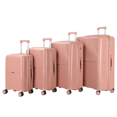 VIPTOUR Luggage Set of 4 PCS PP Softside Travel Luggage Bag With Expandable Zipper 20/24/28/32 Inches