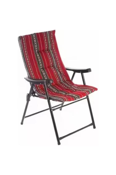 Grey Outdoor Folding Camping Chair &ndash; Lightweight, Portable Seat for Hiking, Fishing, Beach &amp; BBQ