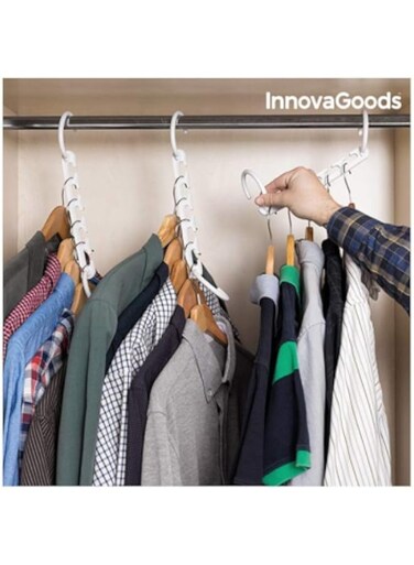 InnovaGoods Clothes Organiser for 40 Items (24 Pieces)