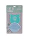 Core Kitchen cat can covers 2-piece set, green/blue