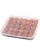 Szsrcywd Egg tray for refrigerator,egg storage box,30 egg containers deviled egg tray with lid,plastic fridge egg holder storage box