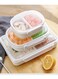 Divided Lunch Box for Adults and Children-Microwave-Reusable-Durable Perfect Size (3 Pieces -350Ml, 490ML, 950ML)