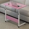 Tradeo Adjustable Four-Stage Portable Laptop Desk Foldable Mobile Study &amp; Computer Table Pink