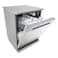 LG 14 Place Settings QuadWash Dishwasher DFC612FV Platinum Silver (International Version)