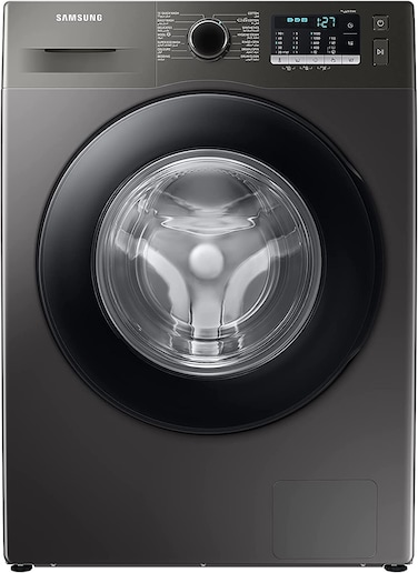 Samsung 9 kg Front Load Washer, WW90TA046, Inox (International Version)