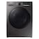 Samsung 6 kg Front Load Washer Dryer Combo 8x, Silver, WD80TA046 (International Version)