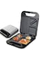 4 Slice Grill Maker &ndash; Stainless Steel Sandwich Maker with Overheat Protection 1400W SK-08127