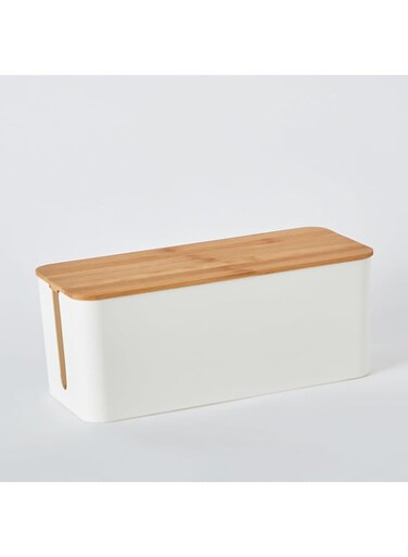 HomeBox Cable Management Box - 32x13x12 cm