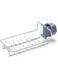 Dubai Gallery Kitchen Sink Storage Rack Silver/Blue 7X17.5X10Cm