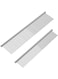 Cafhelp 2 Pack Dog Combs with Rounded Ends Stainless Steel Teeth, Cat Comb for Removing Tangles and Knots, Professional Grooming Tool for Long and Short Haired Dog, Cat and other pets, 6.3IN/7.4IN