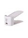 Adjustable Shoe Rack Drying Organizer Grey 25.5x9.7cm
