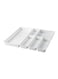 Cutlery Tray For Kitchen Tools Arrangement White 60X4.5cm