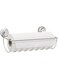 Everloc Tissue Roll Holder, No Drilling, Screws, Glue, Adhesive, Kitchen Paper Towel Dispenser, Stand, Wall Mounted, Chrome, EVL-10100