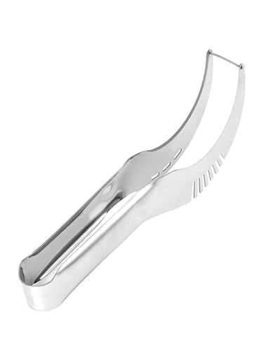 Dubai Gallery Watermelon Slicer Cutter Silver 22.00 X 3.50 X 3.00Centimeter