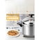 Premium 7L Aluminum Pressure Cooker - 2mm Thick Durable Safety Pot for Fast and Efficient Cooking

