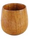 Tea Cup Wooden Brown