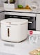 Rice Dispenser 20L, Compass Rice Bucket, Moisture-Proof Sealed Rice Bucket, Food-Grade Grain Container, Food-Grade Material, Sealed Thickened Rice Cylinder Box Noodle Bucket Rice Flour Storage Tank,Moisture-Proof