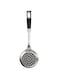 Bergner Ergo Stainless Steel Skimmer, 33 cm, BG38752Bk