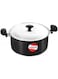 Tuffware Hard Anodised Casserole With Lid - 1.25 litre, Black