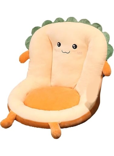 Floor Cushion Soft Plushie Chair Sofa Butt Pad with Funny Floor Mat for Office Dining and Car