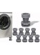 8Pack Washing Machine Stand Base with Anti-Vibration Pads,Durable Rubber Support for Whirlpool Washer &amp; Dryer
