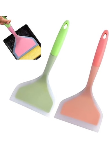High Temperature Resistant Non-Stick Special Spatula 2 Pcs