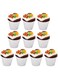 JZS Pudding Cup Mold, 10 Pcs Individual Molds Egg Tart Molds Reusable Pudding Molds Cups Chocolate Molten Pans Aluminum Cupcake Cake Cookie Pudding Mold(Round)