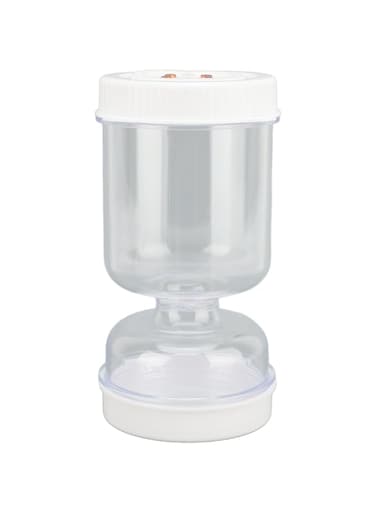 Cryfokt Pickle Jar, Leakproof Pickle Olive Hourglass Jar Large Capacity for Kitchen