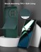 Case for OnePlus 11, Liquid Gel Rubber Bumper Case with Soft Microfiber Lining Cushion Slim Hard Shell Shockproof Protective Cover for OnePlus 11 5G 2023 (Green)