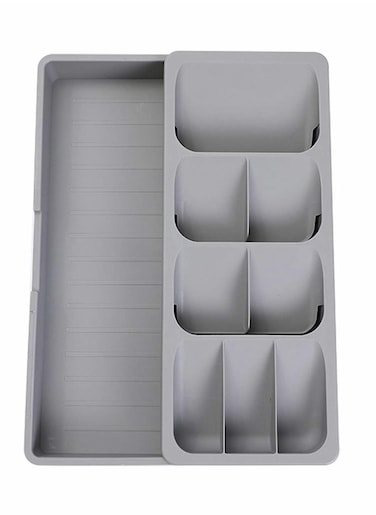 Silverware Organizer Storage Tray,Cutlery Expandable for Kitchen Drawer Holding Flatware Spoons Forks
