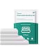 Safe Disposable 4-Piece Breathable Lightweight Disposable Sheet Set The ultimate travel bedding set comes with 1 duvet cover, 1 flat sheet and 2 pillowcases, perfect for hotels and travel (King size)