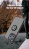 Case for IPhone 17 Pro Max Case Cover Metal Ring Holder Grip Kickstand Car Magnetic Mount Shockproof Matte Hard Back Bumper Case for IPhone 17 Pro Max 5G 2025 Blue
