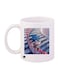 Sonic Video Game Printed Mug White/Blue/Red
