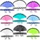36PCS Unisex Acrylic Ear Expansion Ear Extender 14G-00G Accessories Set(Turquoise)