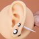 36PCS Unisex Acrylic Ear Expansion Ear Extender 14G-00G Accessories Set(Turquoise)