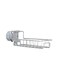 Kitchen Punch-Free Sink Storage Rack Silver