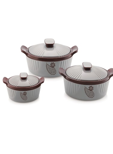 Insulated Casserole Set of 3- DC3512/ Hotpot with Stainless Steel Inner