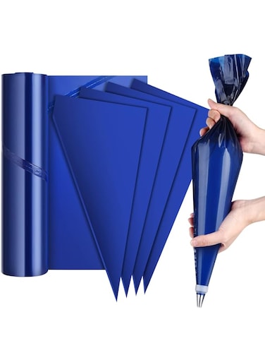 ELECLAND 50Pcs Disposable Piping Bags Extra Large Thicken 21Inch Pastry Bags Icing Piping Bags for Cookies Cupcakes Dessert Cakes Decorating